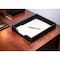 Dacasso Black Bonded Leather Letter Tray AG-1401 - alternate 5